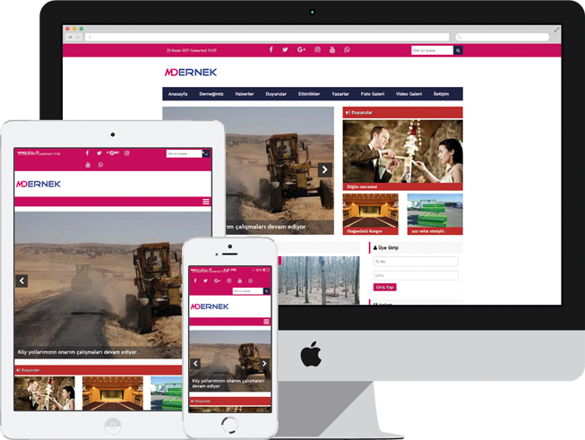 Mobil Dernek Web Sitesi